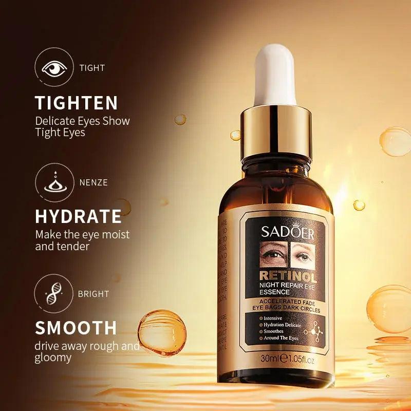 Contorno de Ojos Antiarrugas con Retinol (30ml) – Rejuvenece y Suaviza las Líneas de Expresión - Mimaste