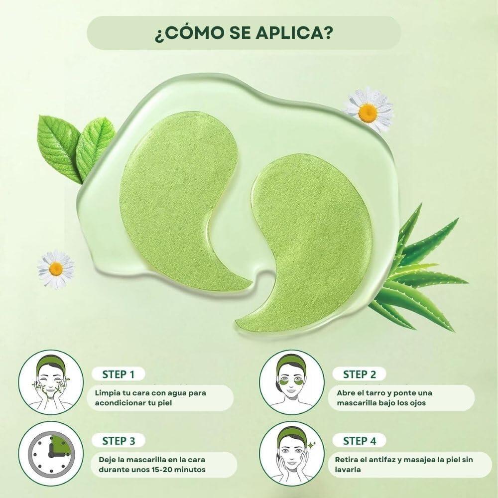 Máscara de Tratamiento para Ojos – Reduce Ojeras, Bolsas y Líneas de Expresión - Mimaste