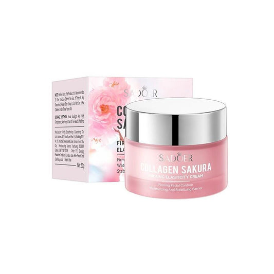 Crema Facial Sakura Colágeno Reafirmante (50g) – Hidratación y Juventud para tu Piel - Mimaste