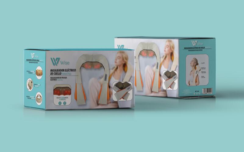 Masajeador Eléctrico de Cuello Shiatsu WT-168 - Mimaste